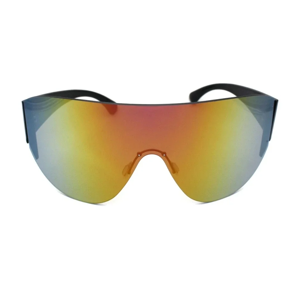 Shield Sunglasses Visor One Piece Lens Oversized Fashion Sporty Sun Glasses‎ New